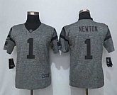 Women Limited Nike Carolina Panthers #1 Newton Stitched Gridiron Gray Jersey,baseball caps,new era cap wholesale,wholesale hats